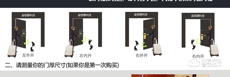 金硕德智能锁 508酒店智能门锁